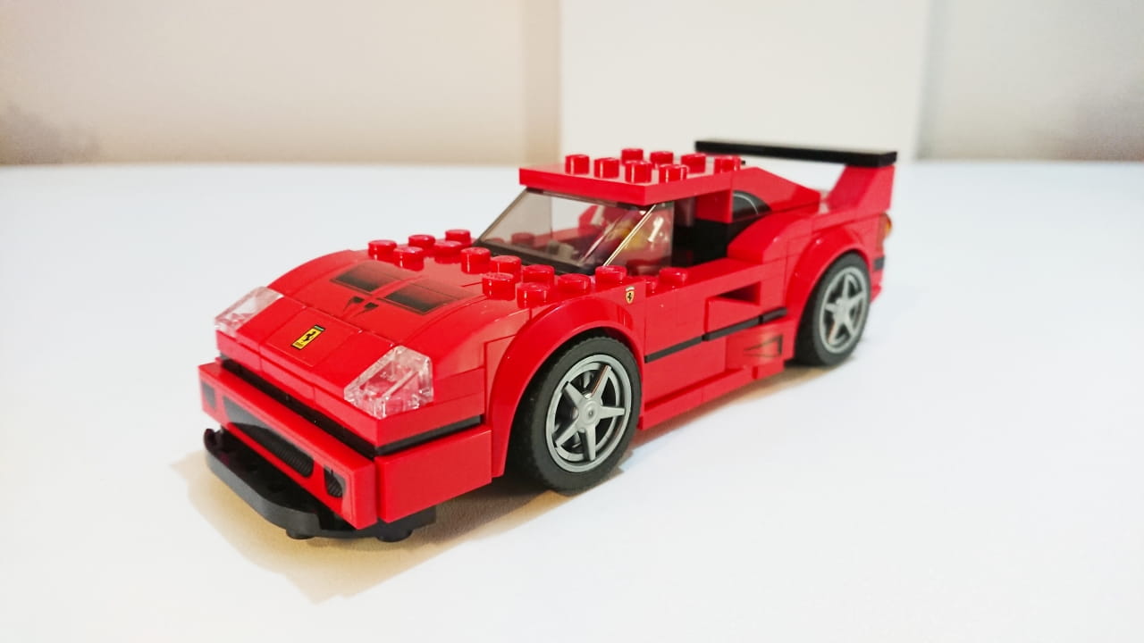 組み替えギミックが楽しい！レゴの車シリーズ｜レゴ『フェラーリ F40 コンペティツィオーネ 75890』をご紹介！｜たくまろ。ブログ